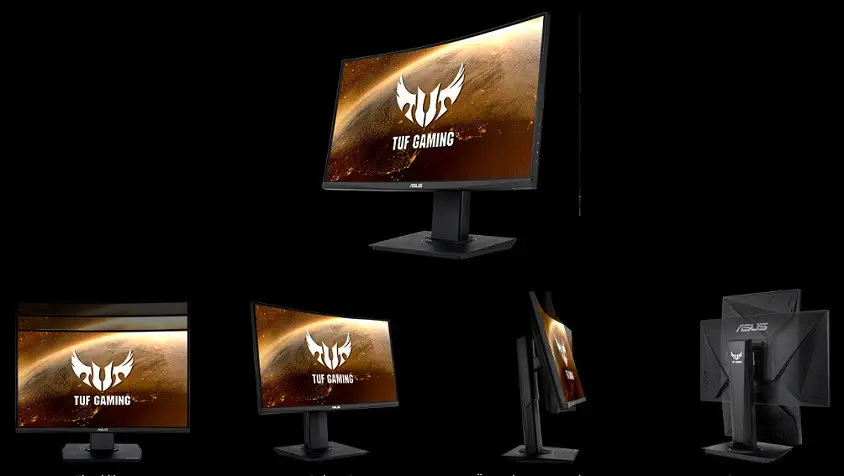 Asus TUF Gaming VG24VQ 23.6 inç Curved Gaming Monitör