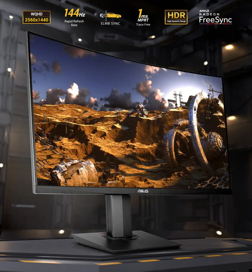 Asus TUF Gaming VG32VQ 31.5 inç WQHD Curved Gaming Monitör