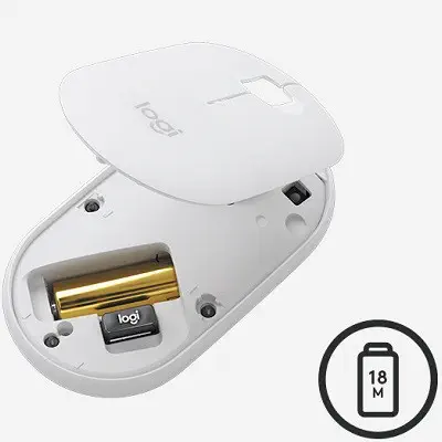 Logitech Pebble M350 White 910-005716 Kablosuz Mouse