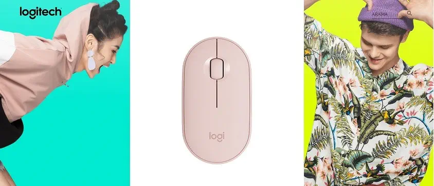 Logitech Pebble M350 Rose 910-005717 Kablosuz Mouse