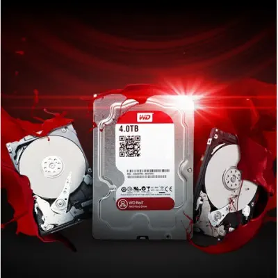 WD Red WD40EFAX 4TB 3.5 inç NAS Harddisk