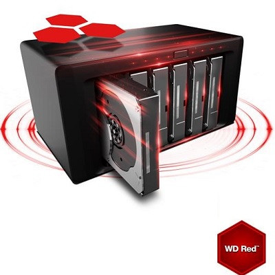 WD Red Intellipower WD40EFAX 4TB 3.5″ 64MB Nas Harddisk