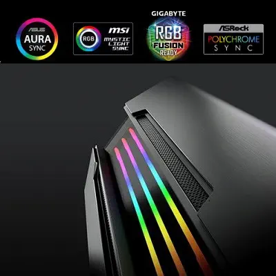 Cougar Gemini S Silver RGB CGR-5BMBS-RGB Mid-Tower Gaming Kasa