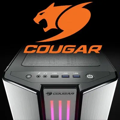 Cougar Gemini S Silver RGB CGR-5BMBS-T 600W E-ATX Mid-Tower Gaming Kasa