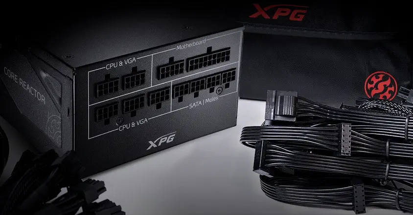 XPG Core Reactor 650G-BKCEU 650W Full Modüler Gaming Power Supply