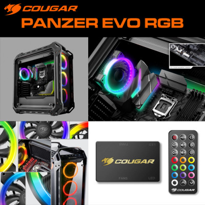 Cougar Panzer Evo RGB CGR-6AMTB-ARGB Full-Tower Gaming Kasa
