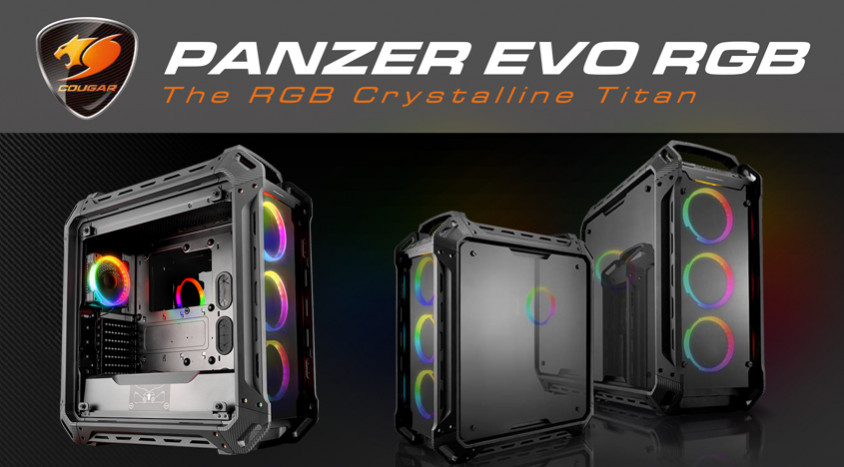 Cougar Panzer Evo RGB CGR-6AMTB-ARGB Full-Tower Gaming Kasa