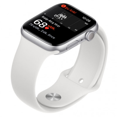 Apple Watch Series 5 GPS 44 mm MWVE2TU/A Altın Rengi Alüminyum Kasa ve Spor Kordon Akıllı Saat