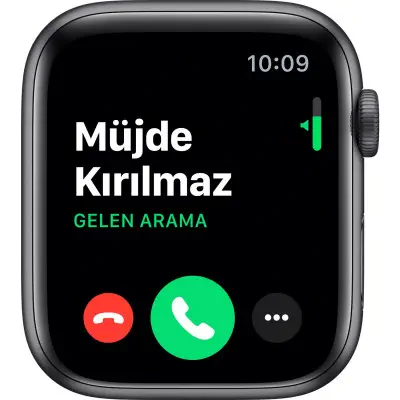 Apple Watch Series 5 GPS 44 mm MWVD2TU/A Gümüş Rengi Alüminyum Kasa ve Spor Kordon Akıllı Saat