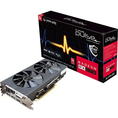 Sapphire Pulse OC 11265-67-20G Radeon RX 580 Gaming (Oyuncu) Ekran Kartı