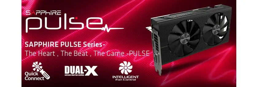 Sapphire Pulse OC 11265-67-20G Radeon RX 580 Gaming (Oyuncu) Ekran Kartı