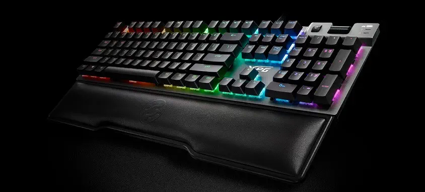 XPG SUMMONER4B-BKCWW Cherry MX Blue Switch İngilizce Q Mekanik Gaming (Oyuncu) Klavye