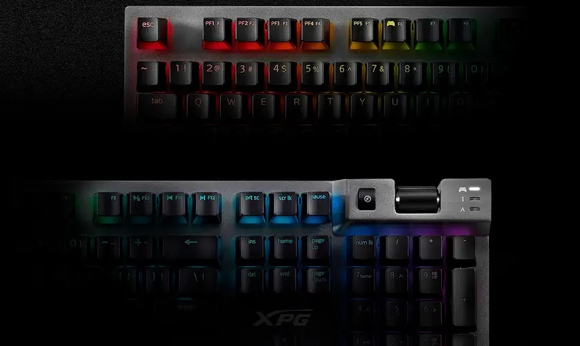 XPG SUMMONER4B-BKCWW Cherry MX Blue Switch İngilizce Q Mekanik Gaming (Oyuncu) Klavye