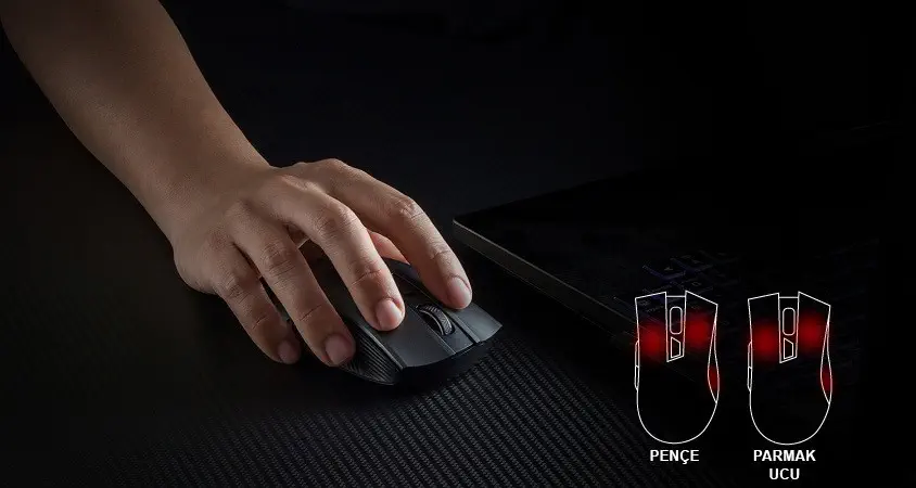 ASUS ROG Strix Carry Kablosuz Gaming Mouse