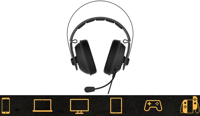 Asus TUF Gaming H7 Core Gun Metal Gaming Kulaklık