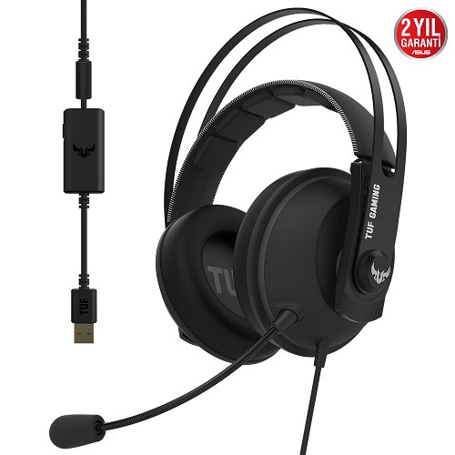 Asus TUF Gaming H7 Gun Metal Kablolu Gaming (Oyuncu) Kulaklık