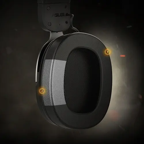 ASUS TUF Gaming H3 Red 7.1 Surround Kablolu Gaming (Oyuncu) Kulaklık