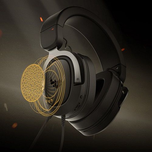 Asus TUF Gaming H3 Red 7.1 Surround Kablolu Gaming (Oyuncu) Kulaklık