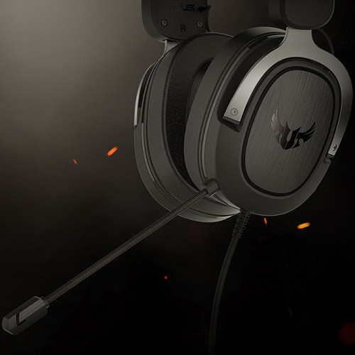 Asus TUF Gaming H3 Red 7.1 Surround Kablolu Gaming (Oyuncu) Kulaklık