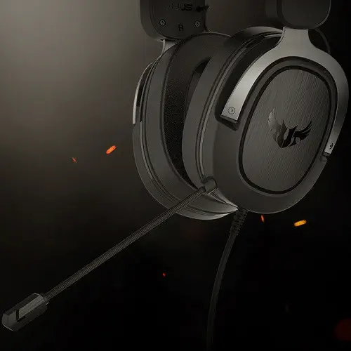 ASUS TUF Gaming H3 Red 7.1 Surround Kablolu Gaming (Oyuncu) Kulaklık