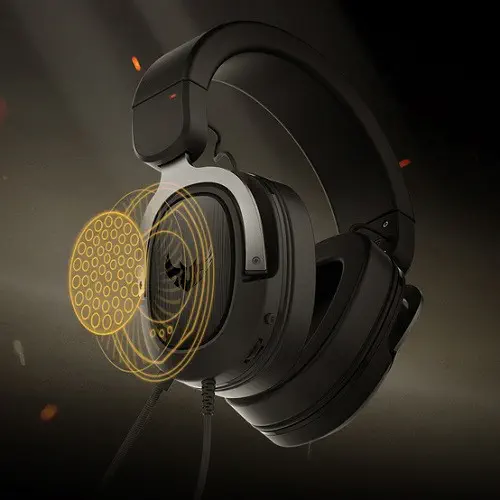 ASUS TUF Gaming H3 Gun Metal 7.1 Surround 3.5mm Kablolu Gaming Kulaklık