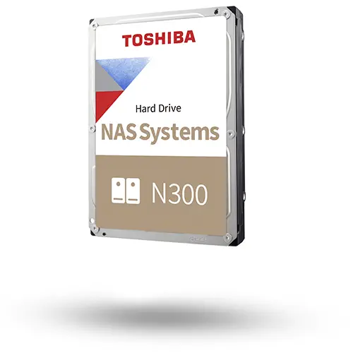 Toshiba N300 HDEXW11ZNA51F 12TB 3.5″ SATA3 Nas Harddisk