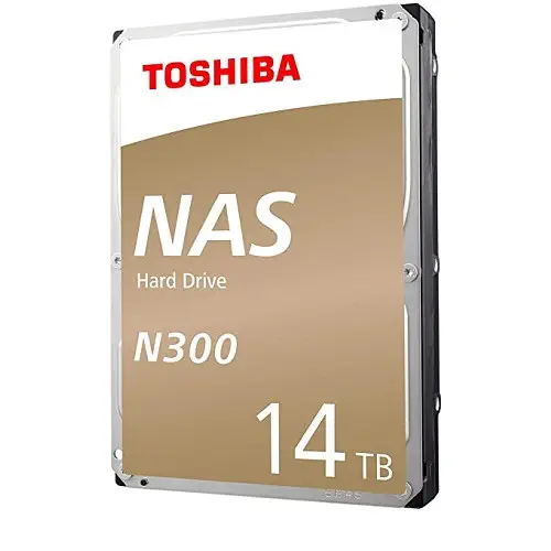 Toshiba N300 HDWG21EUZSVA 14TB 3.5″ SATA3 Nas Harddisk