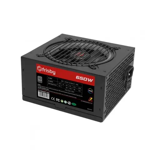 Frisby FR-PS6580P-RGB  650W 12cm 80+ Gaming Power Supply