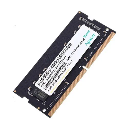 Apacer 4GB DDR4 2400Mhz SODIMM Notebook Ram