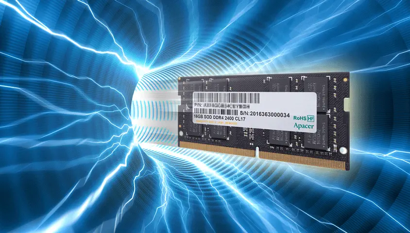 Apacer 4GB DDR4 2400Mhz SODIMM Notebook Ram