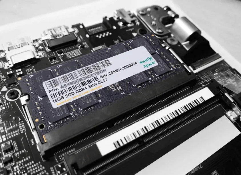 Apacer 4GB DDR4 2400Mhz SODIMM Notebook Ram