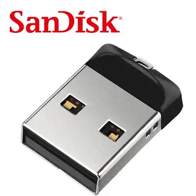 Sandisk Cruzer Fit SDCZ33-016G-G35 16GB USB 2.0 Flash Bellek 