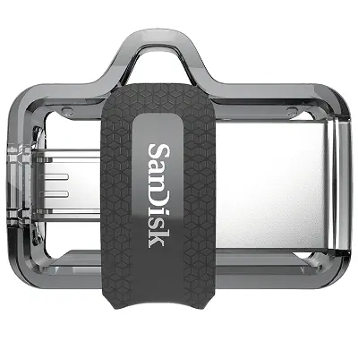 Sandisk Ultra Dual Drive SDDD3-256G-G46 256GB USB 3.0 Flash Bellek