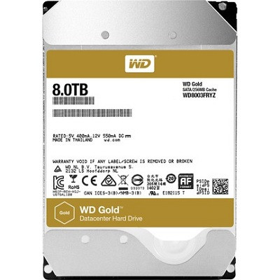 WD Gold Enterprise WD8004FRYZ 8TB 3.5″ SATA3 Harddisk