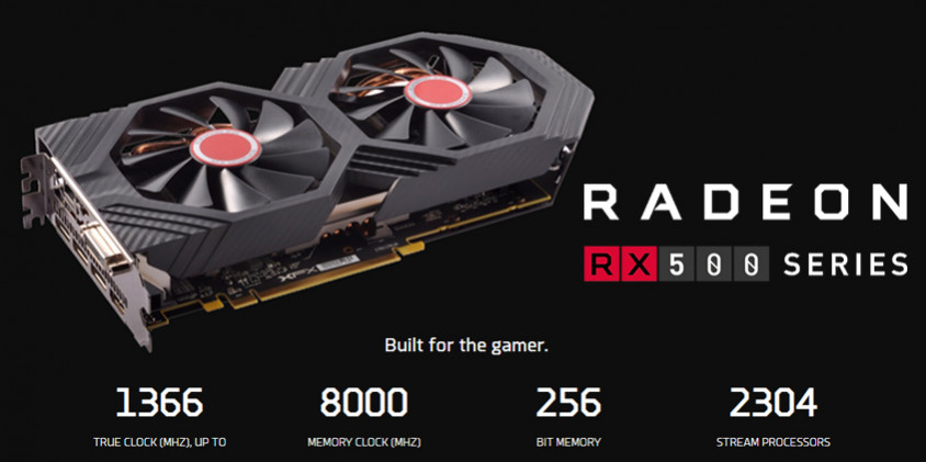 XFX AMD Radeon RX 580 GTS XXX Edition 8GB Gaming Ekran Kartı rx-580P8DFD6