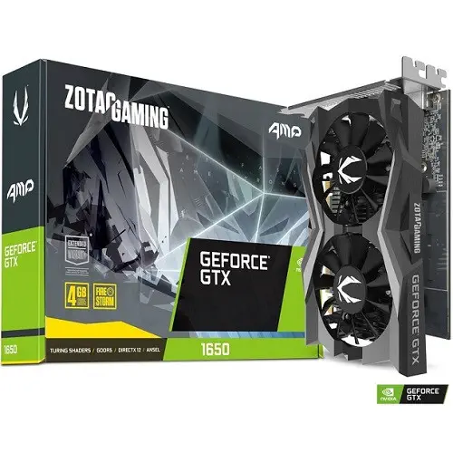 Zotac GeForce GTX 1650 AMP ZT-T16500D-10L Gaming Ekran Kartı