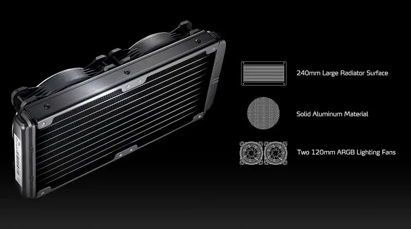 XPG LEVANTE240-BKCWW RGB 240mm CPU Sıvı Soğutucu