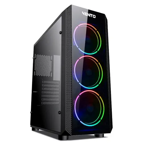 Vento VG04F+ 500W 80+ Dahili PSU`lu Midi Tower Gaming (Oyuncu) Kasa