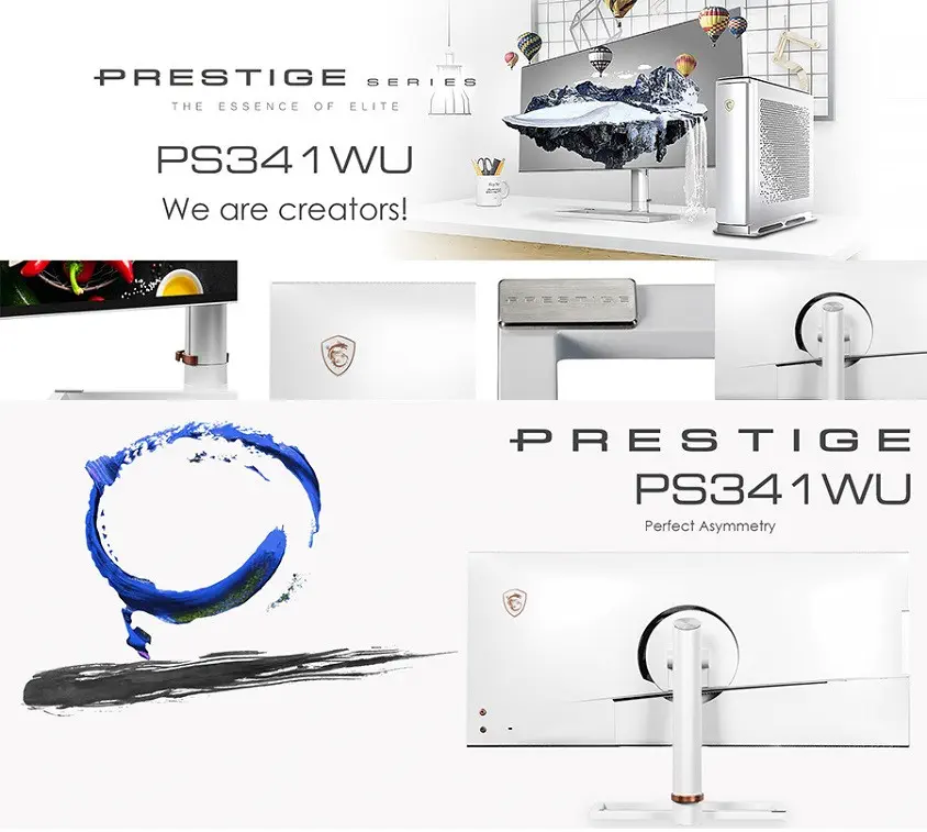 MSI Prestige PS341WU 34″ IPS 5K2K WUHD Monitör