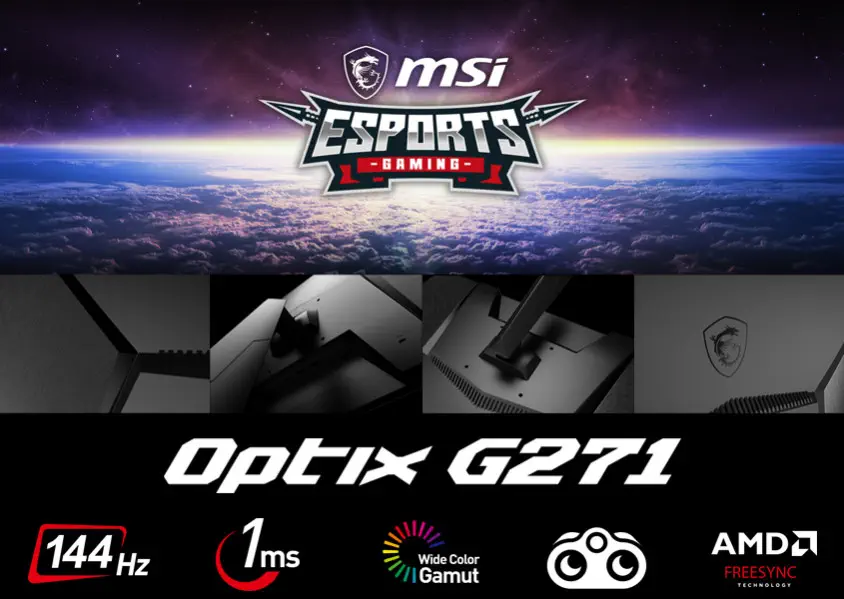 MSI Optix G271 27″ IPS Full HD Gaming Monitör