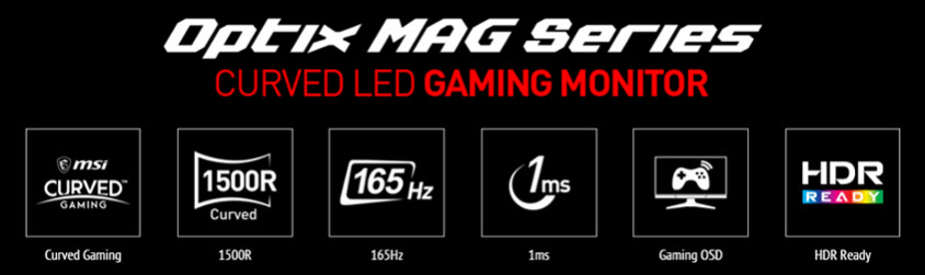 MSI Optix MAG272CQR 27” VA LED WQHD Curved Gaming Monitör