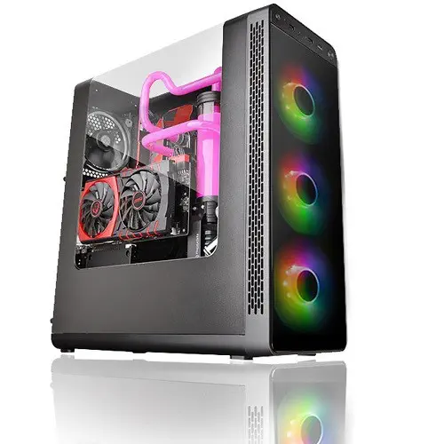 Thermaltake View 27 ARGB CA-3G7-60M1WE-01 600W 80+ ATX Midi-Tower Gaming Kasa