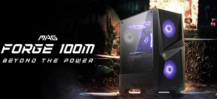 MSI MAG Forge 100M ATX Mid-Tower Gaming Kasa