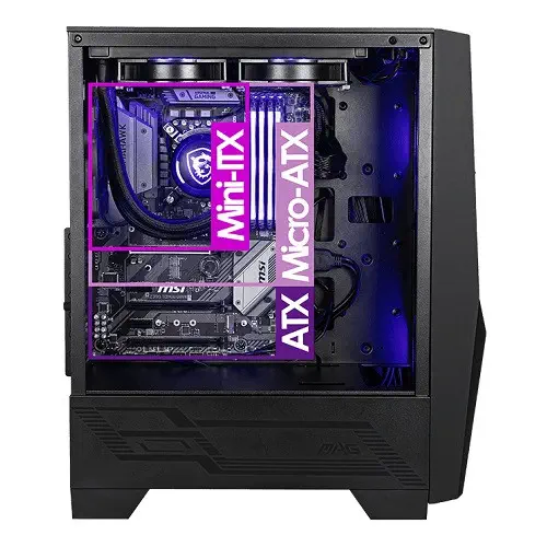 MSI MAG Forge 100M ATX Mid-Tower Gaming Kasa