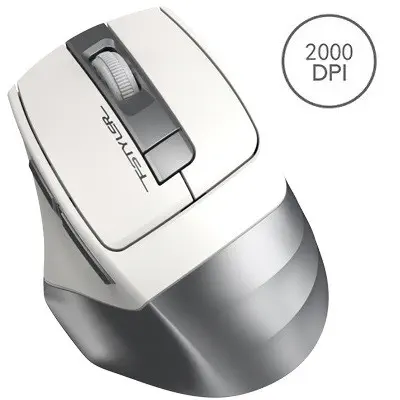 A4 Tech FG35 Gümüş Kablosuz Mouse