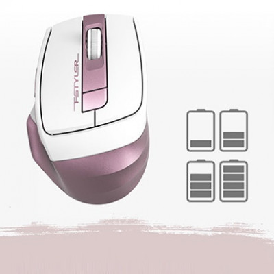 A4 Tech FG35 Pembe Kablosuz Mouse