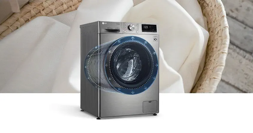 LG F4V5RYP2T  1400 Devir 10.5 Kg Metalik Çamaşır Makinesi