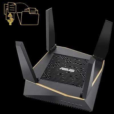 Asus RT-AX92U AX6100 WiFi 6 Gaming (Oyuncu) Router 