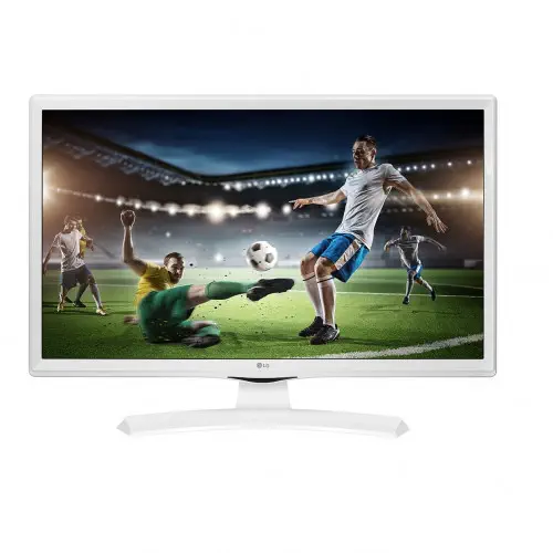 LG 24TK410U-WZ 24 inç 60 Ekran Uydu Alıcılı HD Ready Monitör TV-Beyaz