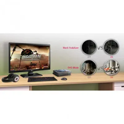 LG 24TK410U-PZ 24 inç 60 Ekran Uydu Alıcılı HD Ready Monitör TV